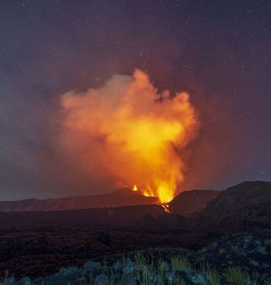 Erupția vulcanului Etna/ Profimedia