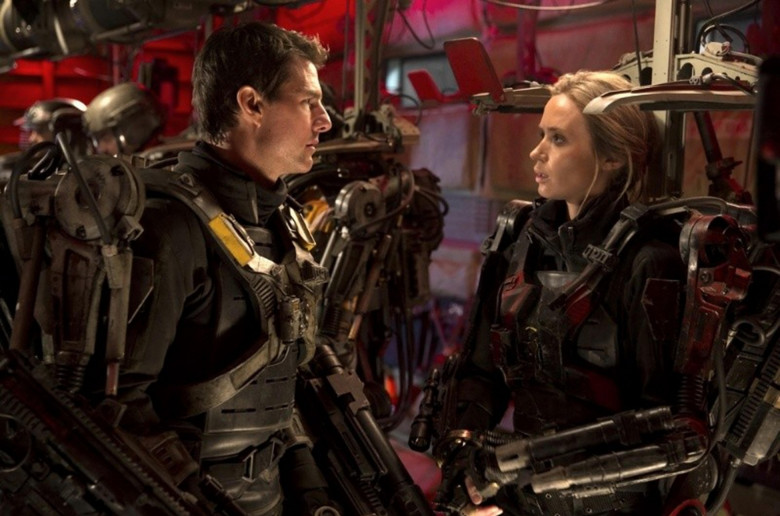 tom cruise emily blunt captura din filmul edge of tomorrow