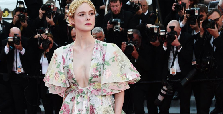 elle fanning cannes