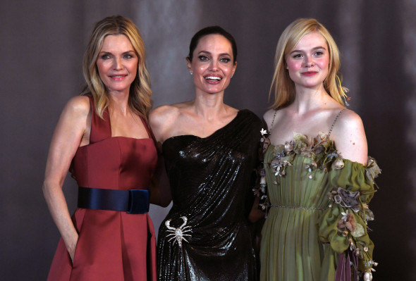 Michelle Pfeiffer, Angelina Jolie, Elle Fanning