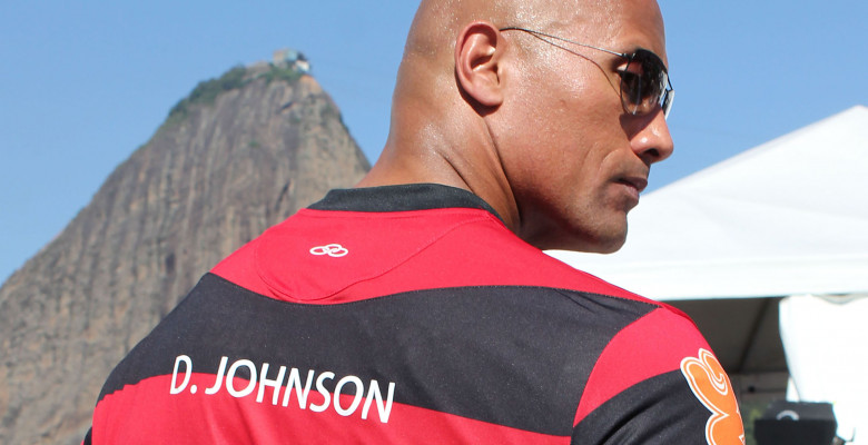 Vin Diesel and Dwayne Johnson Flamengo Fans!