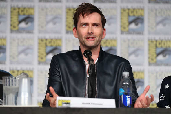 Comic-Con: David Tennant, Katheryn Winnick, Elodie Yung and Udo Kier at "Call of Duty: WWII Nazi Zombies" Panel