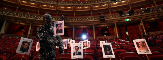 BAFTA's Heads On Sticks Photocall