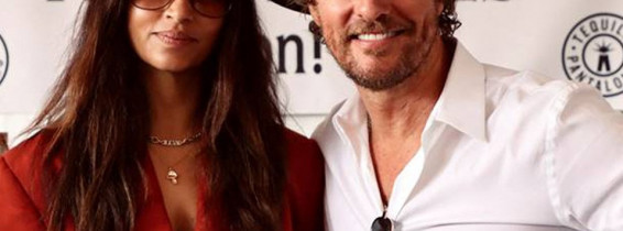Matthew McConaughey celebrates his birthday at surprise tailgate thrown by wife Camila with their Pantalones Organic Tequila