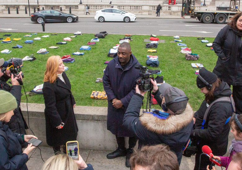 Idris Elba launches campaign against knife crime in the UK