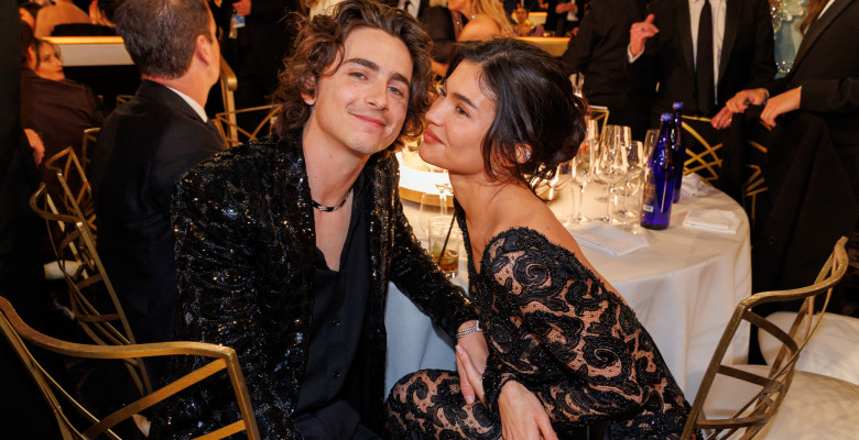 Timothée Chalamet și Kylie Jenner/ Profimedia