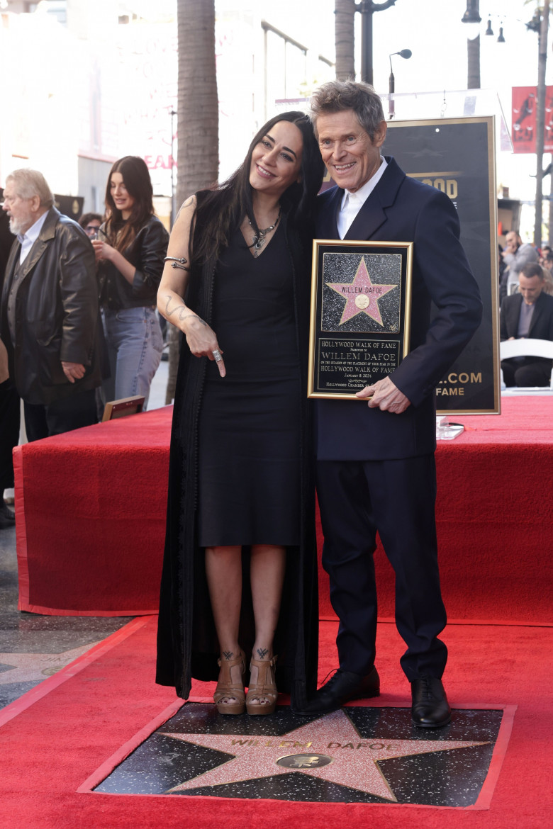 Willem Dafoe's Hollywood Walk Of Fame Ceremony presented by Searchlight Pictures, Los Angeles, California, USA - 08 Jan 2024