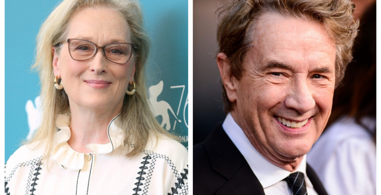 Meeryl Streep și Martin Short