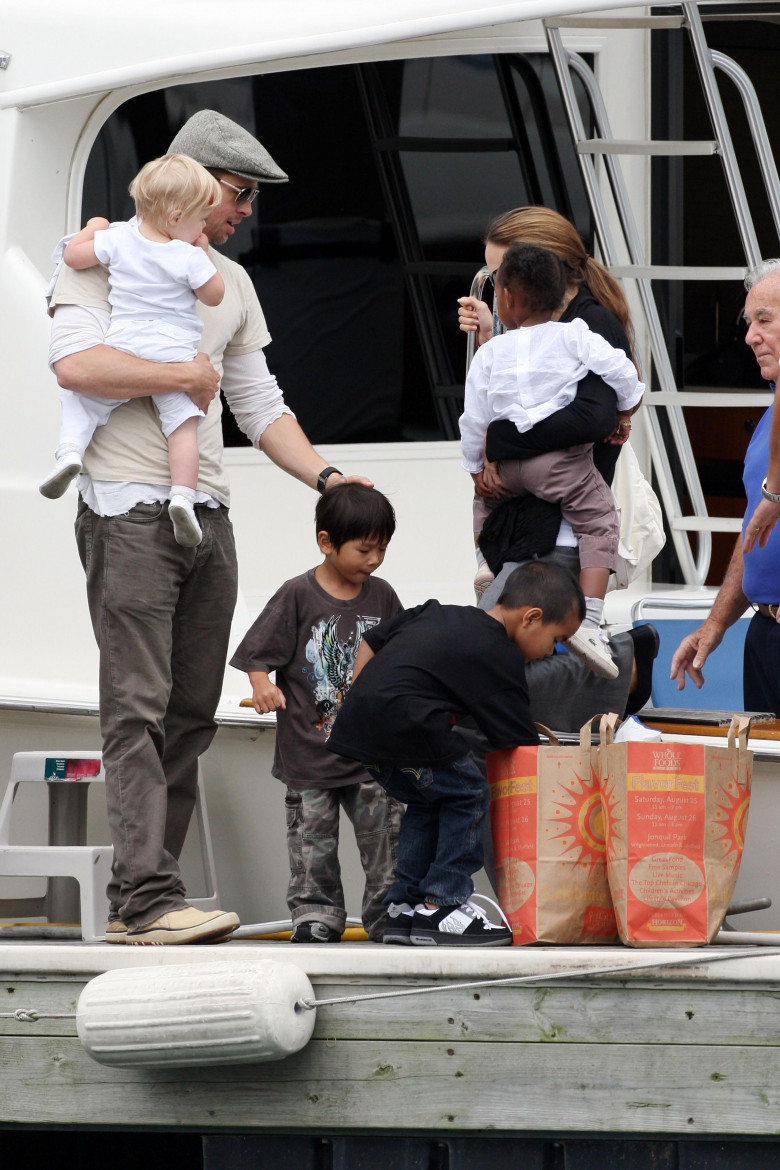 Brad Pitt și copiii lui/ Profimedia