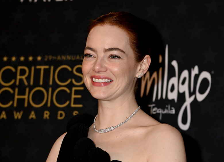 Emma Stone la Critics Choice 2024/ Profimedia