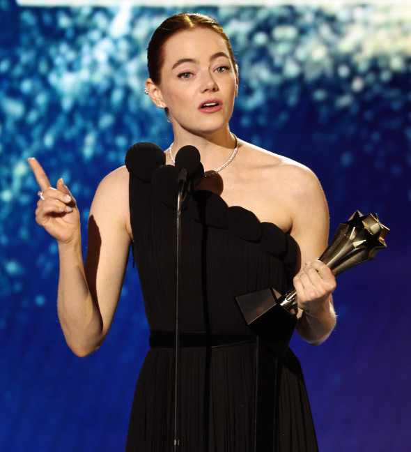 Emma Stone la Critics Choice 2024/ Profimedia