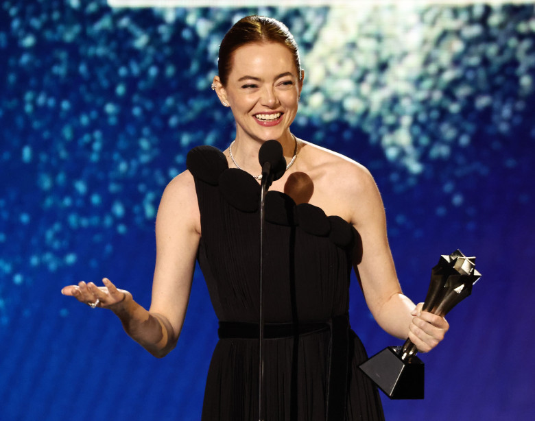 Emma Stone la Critics Choice 2024/ Profimedia