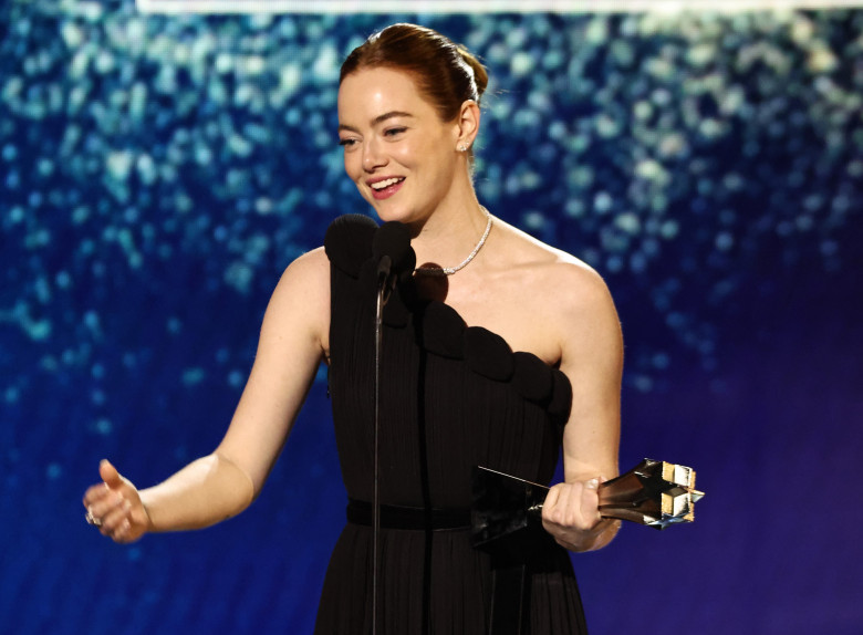 Emma Stone la Critics Choice 2024/ Profimedia