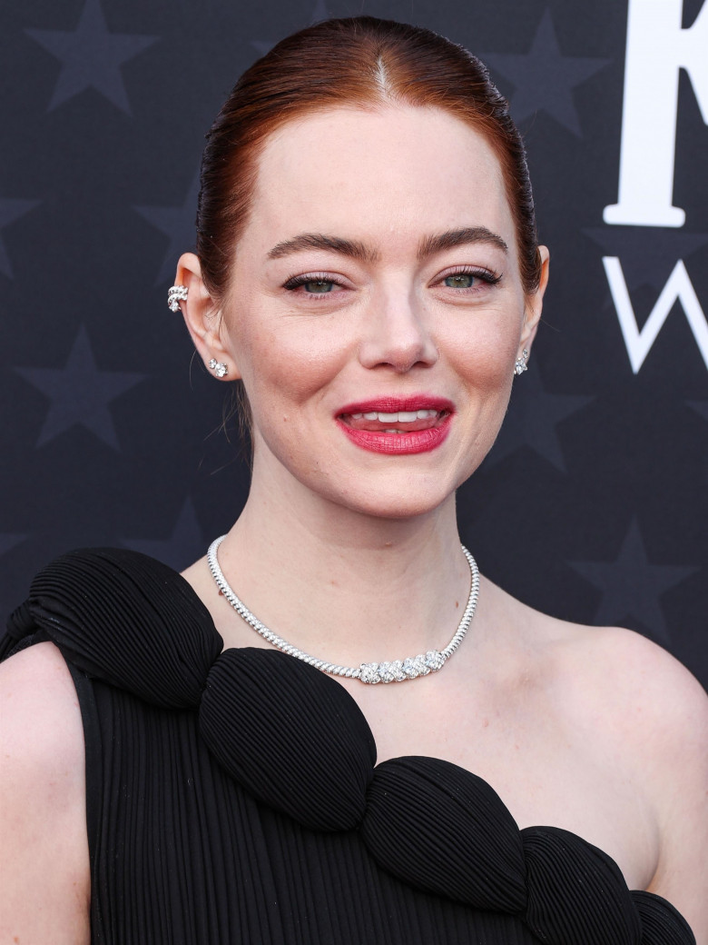 Emma Stone la Critics Choice 2024/ Profimedia