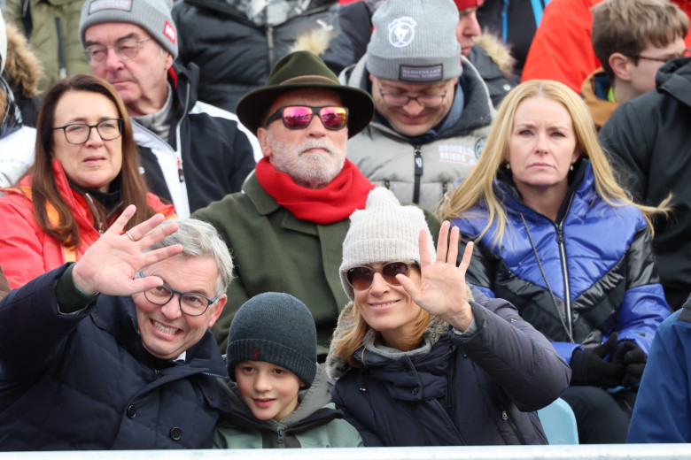 Looked By Arnold Schwarzenegger, Linus Strasser Wins The Slalom Ok KitzbĂĽhel - 21 Jan 2024