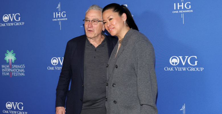 Robert De Niro, alături de partenera lui, Tiffany Chen