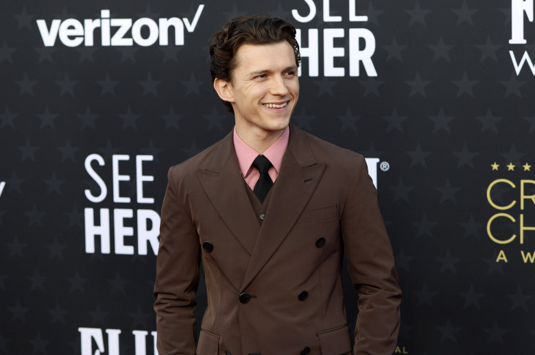 Tom Holland bei der Verleihung der 29. Critics Choice Awards im Barker Hangar. Santa Monica, 14.01.2024 *** Tom Holland