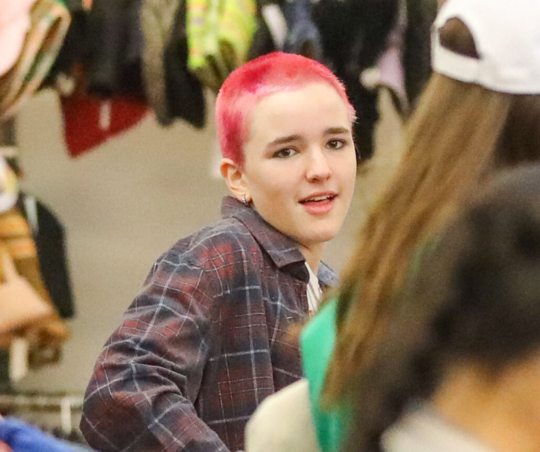 Ben Affleck's daughter Seraphina has new punk pink hairdo