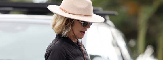 *EXCLUSIVE* Meg Ryan goes incognito for lunch pickup in Santa Barbara