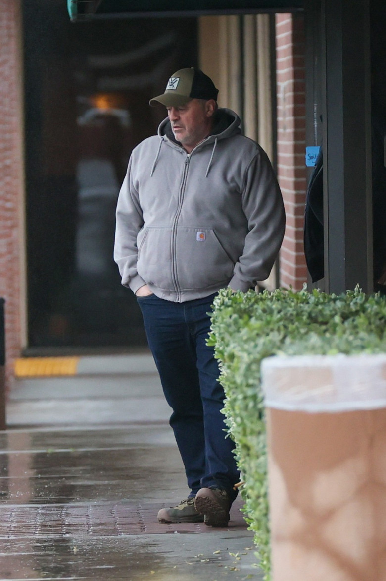 EXCLUSIVE: Matt LeBlanc Spotted Out And About In Encino, California - 19 Feb 2024