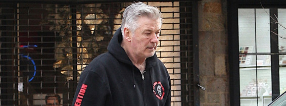 EXCLUSIVE: Alec Baldwin, Hilaria Baldwin And Their Puppy Are Seen In Manhattan With Grim Face - 11 Feb 2024