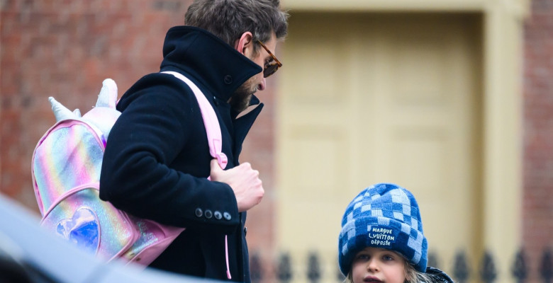 Bradley Cooper și fiica lui, Lea.jpg
