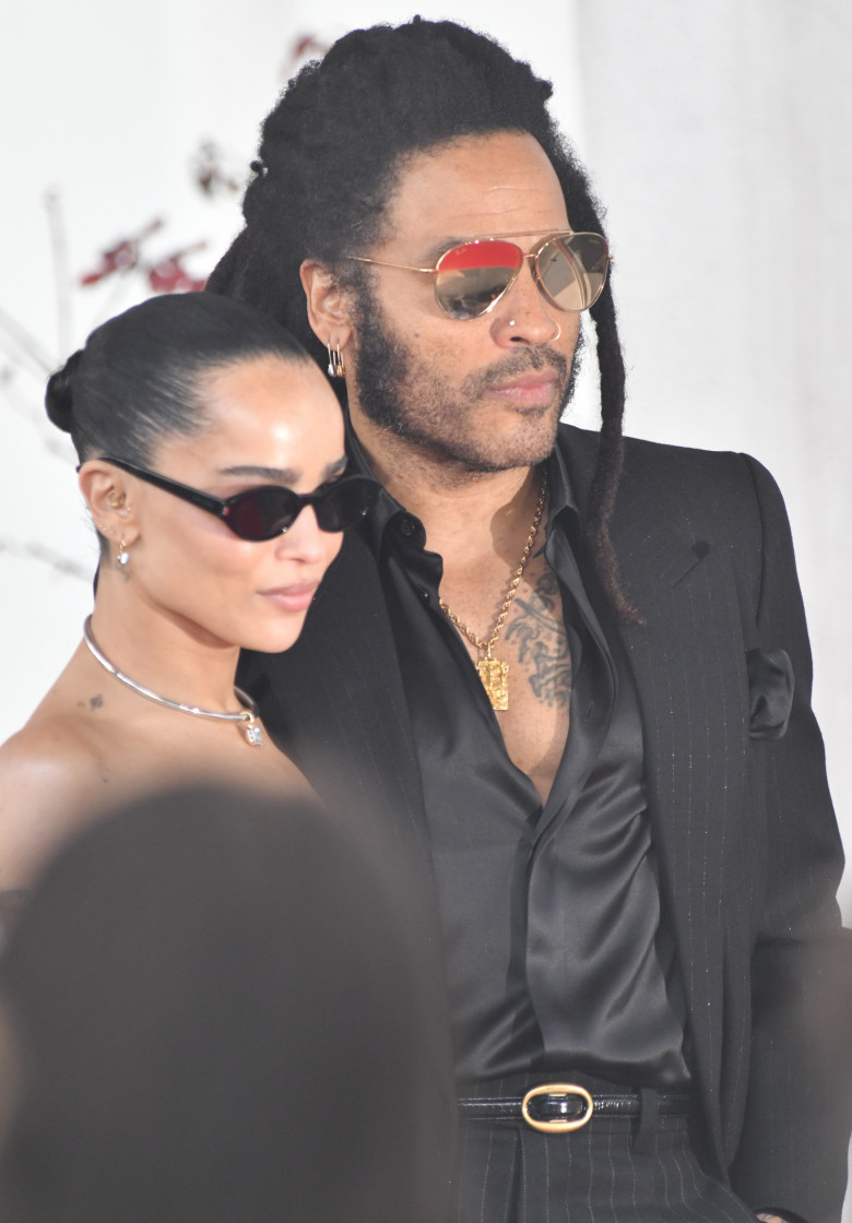 Zoe Kravitz și Lenny Kravitz/ Profimedia