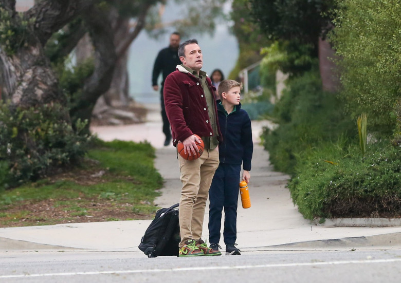 Ben And Samuel Affleck Out In Los Angeles