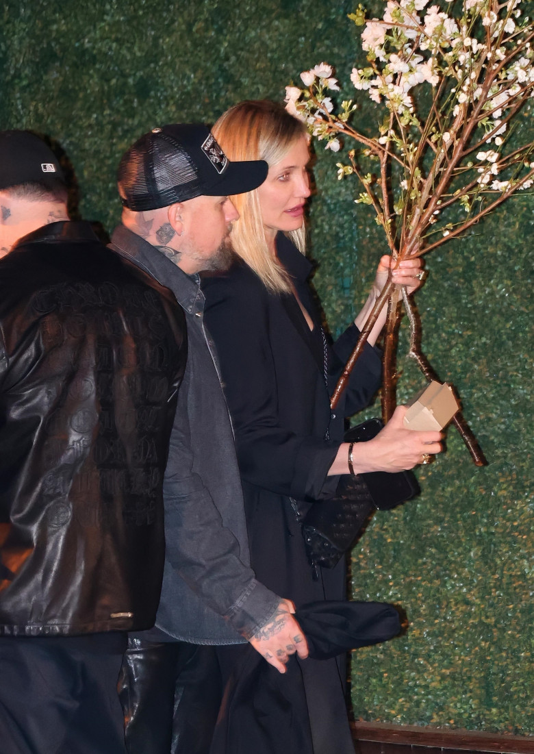 Cameron Diaz și Benji Madden/ Profimedia