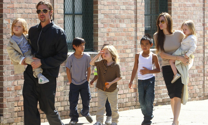 Brad Pitt și Angelina Jolie