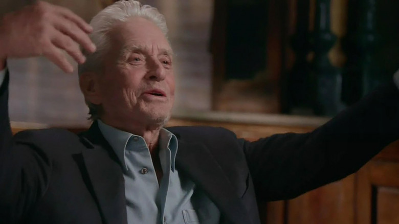 Michael Douglas discovers he's related to Scarlett Johansson on Finding Your Roots