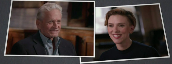 Michael Douglas discovers he's related to Scarlett Johansson on Finding Your Roots