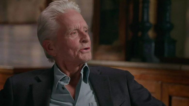 Michael Douglas discovers he's related to Scarlett Johansson on Finding Your Roots