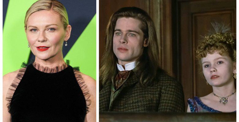 Kirsten Dunst, despre Brad Pitt, alături de care a jucat în „Interviu cu un vampir”