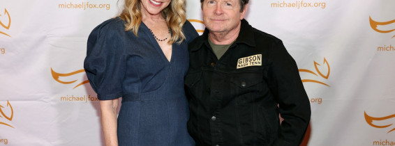 Michael J. Fox, alături de soția sa, Tracy Pollan
