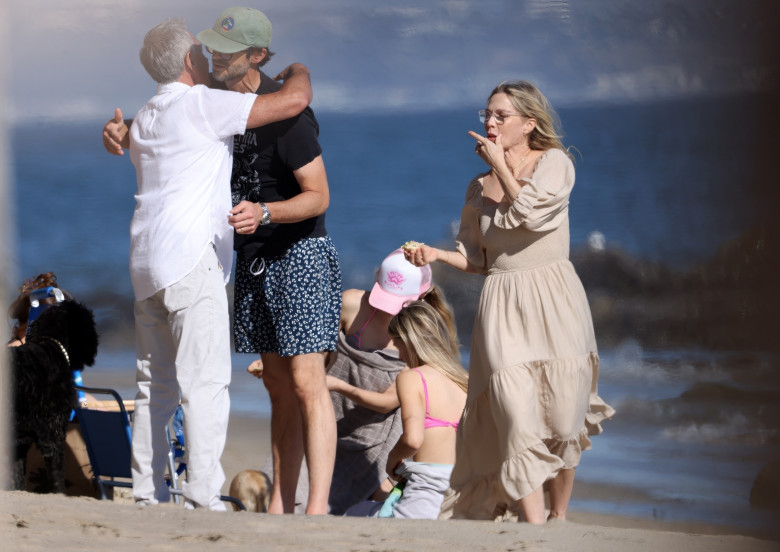 *EXCLUSIVE* Jennie Garth and her family take a road-trip to the beach for her 52nd Birthday as the outspoken 90210 alum throws shade at Nickelodeon exec Dan Schneider **WEB MUST CALL FOR PRICING**