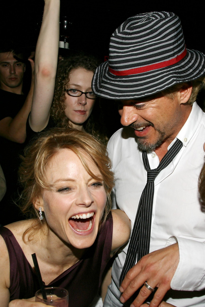 Jodie Foster și Robert Downey Jr.