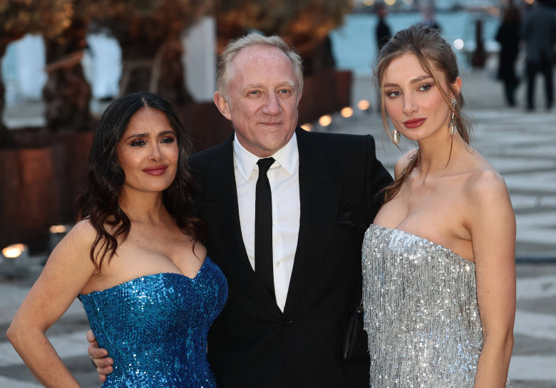François Pinault gala dinner at the Cini Foundation in Venice on 17 April 2024