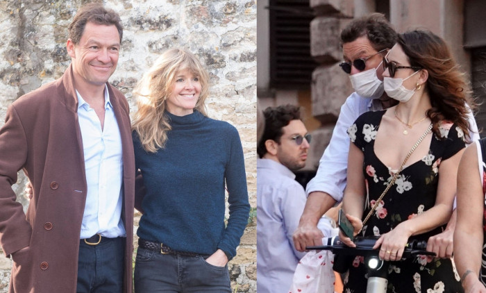 dominic west, catherine fitzgerald, lily james