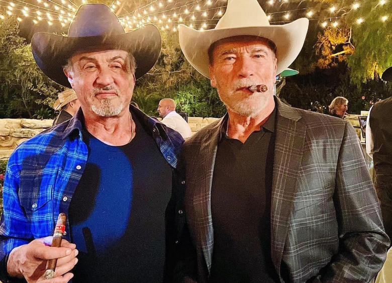 Arnold Schwarzenegger și Sylvester Stallone/ Foto: Instagram