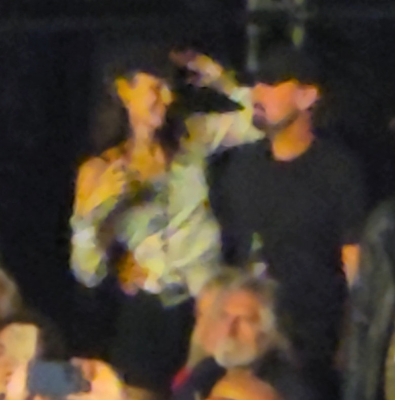 EXCLUSIVE: Leonardo Dicaprio Gets Kissed By His Girlfriend Vittoria Ceretti Multiple Times As They Show Rare Pda Together As They Watch The Rolling Stones Concert In Their Vip Area Together In Las Vegas - 11 May 2024
