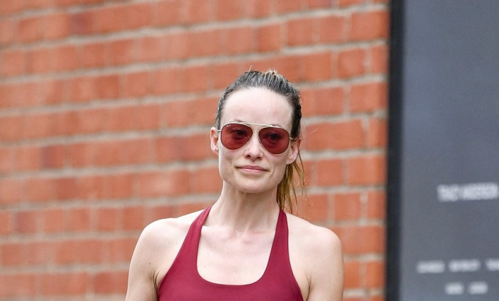 Olivia Wilde At The Gym
