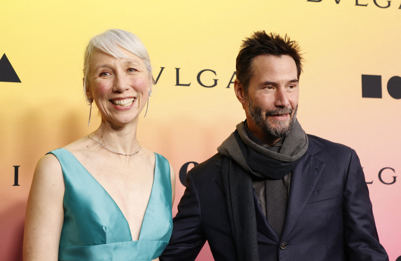 Keanu Reeves și Alexandra Grant/ Profimedia