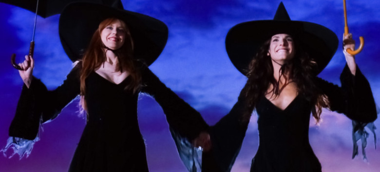 Sandra Bullock și Nicole Kidman in Practical Magic/ Profimedia