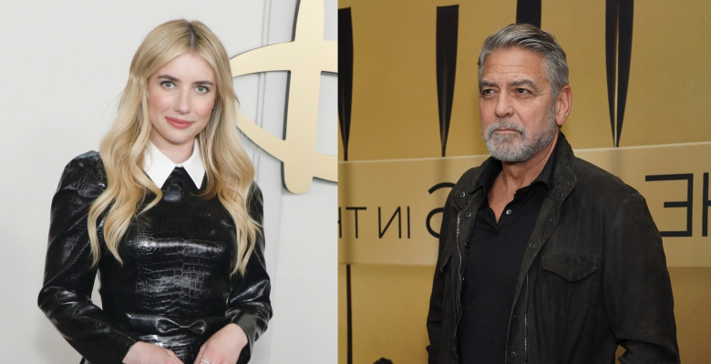 emma roberts si george clooney