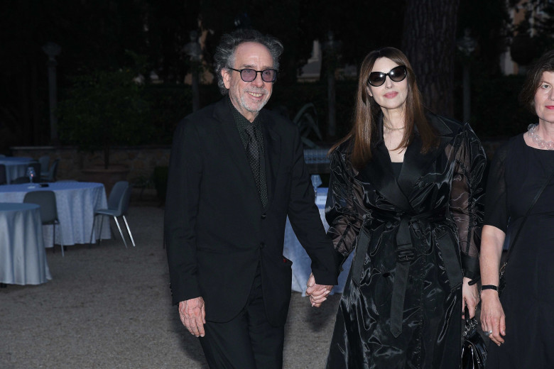 Monica Bellucci și Tim Burton/ Profimedia