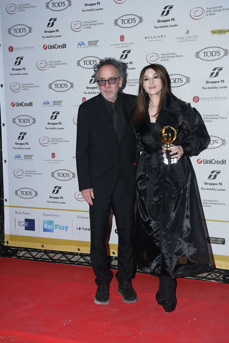 Monica Bellucci și Tim Burton/ Profimedia