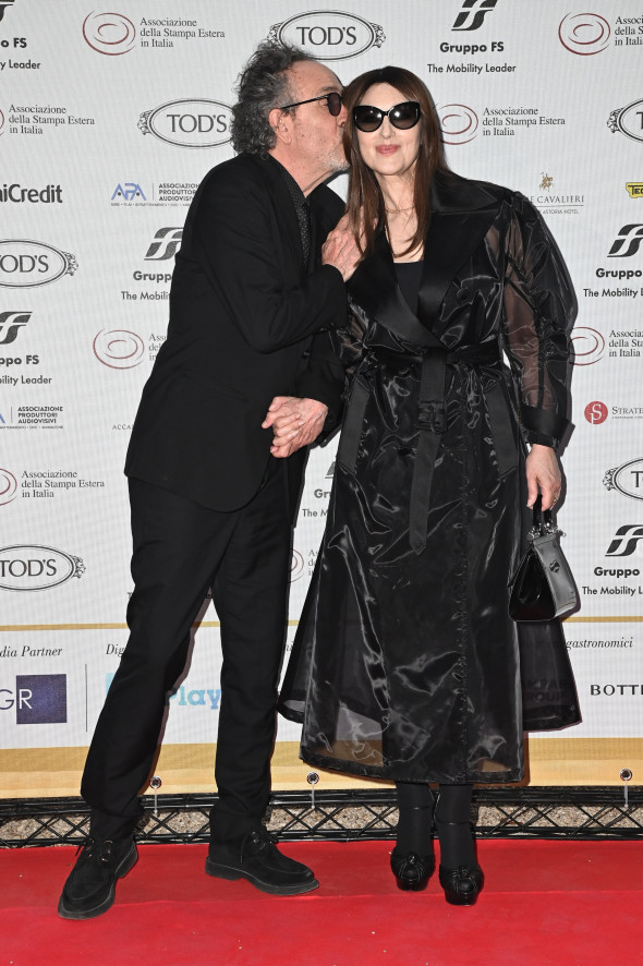 Monica Bellucci și Tim Burton/ Profimedia
