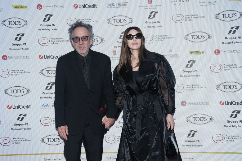 Monica Bellucci și Tim Burton/ Profimedia