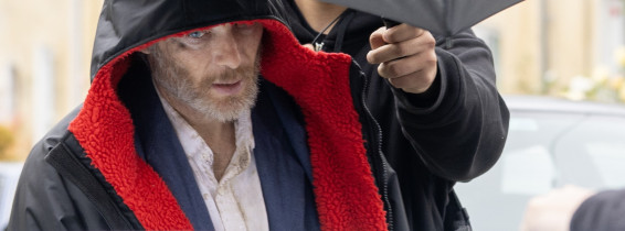 EXCLUSIVE: Peaky Blinders Star Cillian Murphy Sports A Scruffy Beard As He Is Seen For The First Time On The Set Of New Movie 'Steve' - 3 Jul 2024